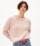 Knit Sweater "Naaruko" (wool) - rose quartz