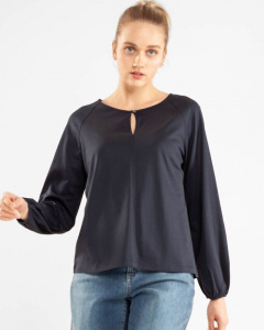 Jersey Raglan Blouse - captain blue