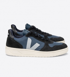 Veja "V-10 Ripstop" - nautico oxford grey black