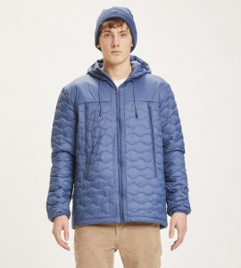 Thermo-Jacke - denim blue