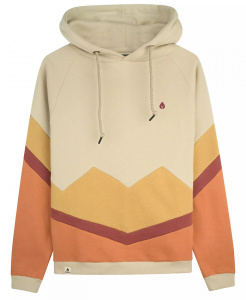 Hoodie "Beevern" - grey/honey/apple/sun