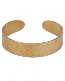 Beaten Bangle - brass