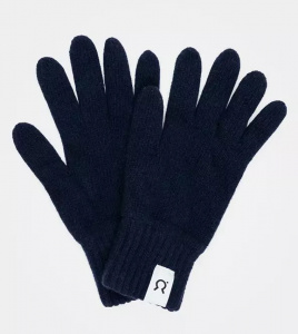 Cashmere Gloves "Anita" - blue mora
