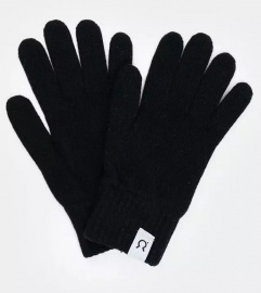 Herren Kaschmir-Handschuhe "Pier Paolo" - black ardesia