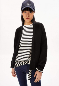 Cardigan "Vildanaa Soft" - schwarz