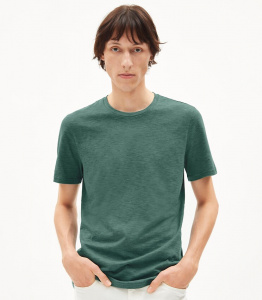 T-Shirt "Jaames Structure" - spruce green/dark scarab