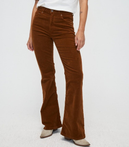 Kuyichi Kordhose "Lisette Flare" - golden brown