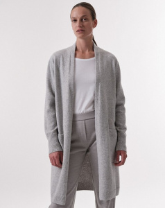 Lanius "Strickmantel" (Wolle) - grau