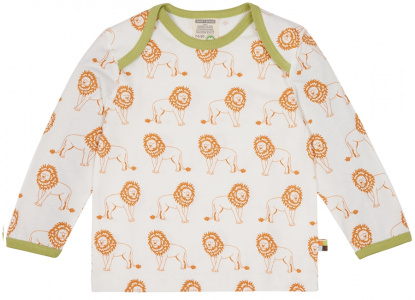 Langarm-Shirt mit Druck - carrot