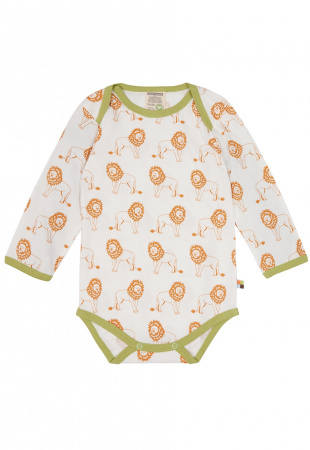 Langarm-Body mit Druck - carrot Langarm-Body mit Druck - carrot