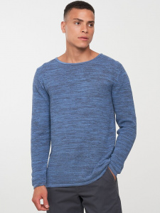 Strick-Pullover "Ficus" - water blue
