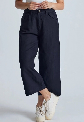 Leinen-Culotte "Betty" - black