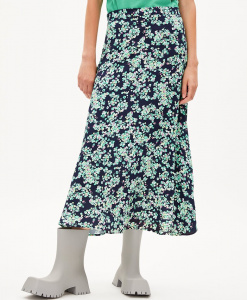 Woven Skirt "Saalanja Ditsy Floral"- night sky