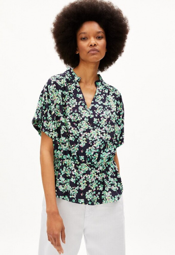 Bluse "Staacy Ditsy Floral" - night sky