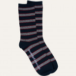 2-Pack Striped Socks - dunkelblau