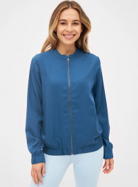 Givn Tencel-Jacke "Debby" - ocean blue