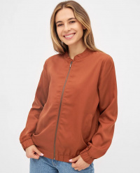 Givn Tencel-Jacke "Debby" - terracotta