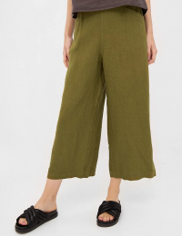 Givn Leinen-Hose "Fay" - olive
