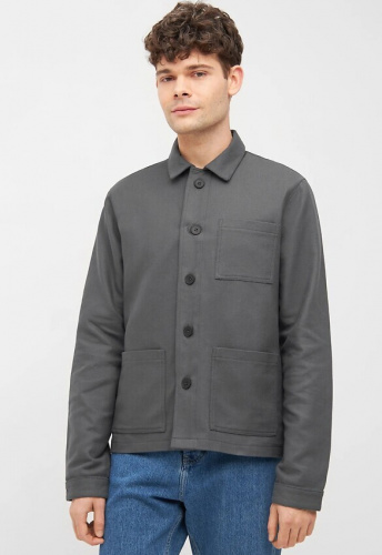 Givn Overshirt "Ben" - dark grey