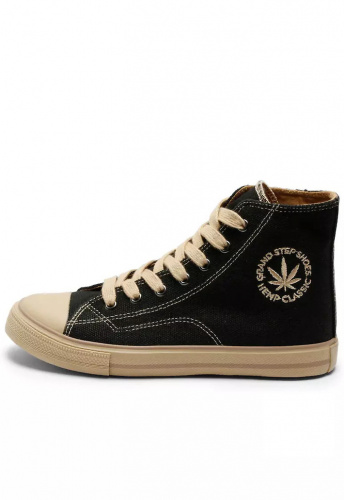 Grand Step Shoes "Billy" (vegan) - schwarz