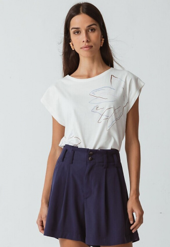 Shirt "Aine" - white