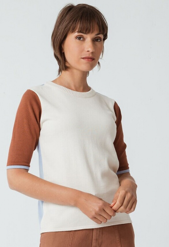 Feinstrickpullover "Bita" - cream