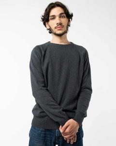 Männer Strickpullover - anthrazit