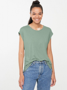 T-Shirt "Mithila" - leaf green