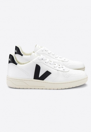 Veja "V-10 CWL" (vegan) - white black