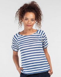 Striped Linen Blouse - insigma