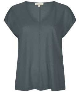 Linen V-Neck - pine