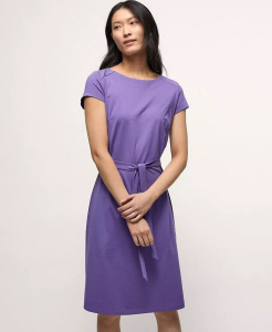 Lanius "Kurzarm-Kleid" - dark lilac Lanius "Kurzarm-Kleid" - dark lilac