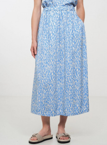 Skirt "Holly Snippets" - fjord blue