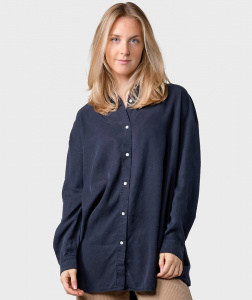 Bluse "Ofelia Lyocell" - navy