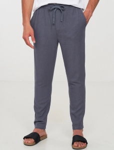 Pants "Rantilope" (Viskose/Leinen) - dove blue