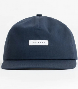 Rotholz "Ripstop Floppy Cap" - navy