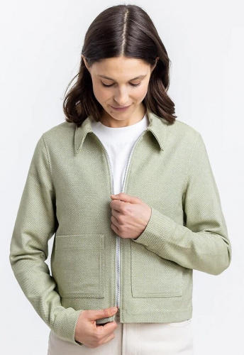 Rotholz "Boxy Jacket" - green check