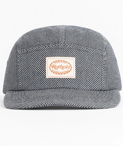Rotholz "Retro 5-Panel Cap" - black check