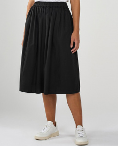 Poplin Skirt - black