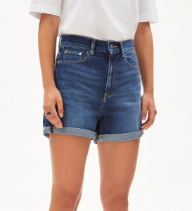 Shorts "Sviaa" (vegan) - wavy blue