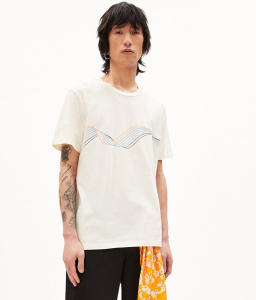 T-Shirt "Aadoni Wave" - white