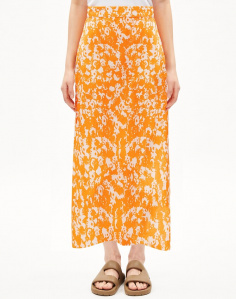 Woven Skirt "Saalanja Mangorange"