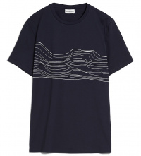 T-Shirt "Jaames Sound Waves" - night sky