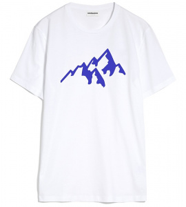 T-shirt "Jaames Center Mountain" - white
