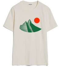 T-Shirt "Jaames Retro Big" - oatmilk