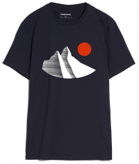 T-Shirt "Jaames Retro Big" - night sky