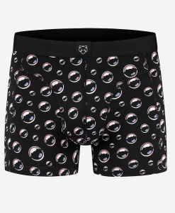 Boxer-Brief "Bubble Trouble" - schwarz