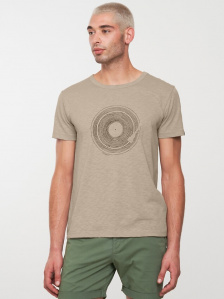 T-Shirt "Bay Good Music" - taupe grey