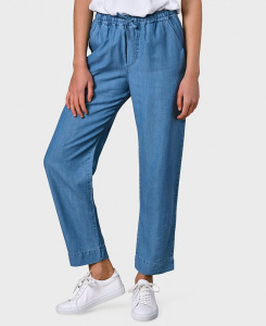 Hose Nicoline Chambrey" - light blue