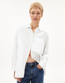 Bluse "Ealgaa Lino" (Leinen) - weiß